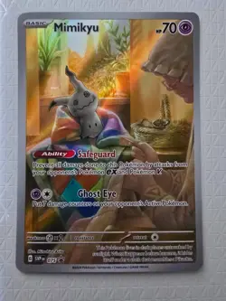 Pokemon TCG - Mimikyu SVP 075 Scarlet & Violet Black Star Promo Paldean Fates NM - Image 2
