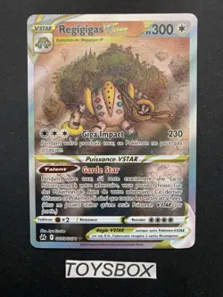 Carte Pokemon Regigigas Vstar GG55/GG70 / EB Zenith Supremes EB12.5 / NEUF FR - Image 2