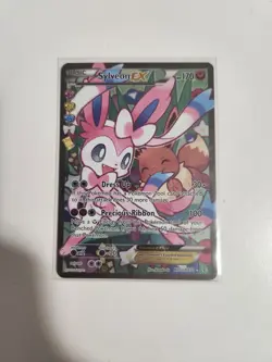 Sylveon EX RC32/RC32 Full Art Holo Pokemon TCG Generations Radiant Collection - Image 1