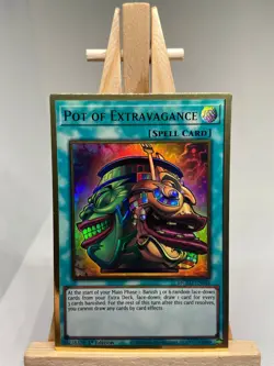 Pot Of Extravagance - Premium Gold Rare 1st Edition MGED-EN046 - NM - YuGiOh - Image 1