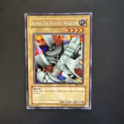 Alpha the Magnet Warrior - DOR-001 - Secret Rare - Yu-Gi-Oh! - Image 1