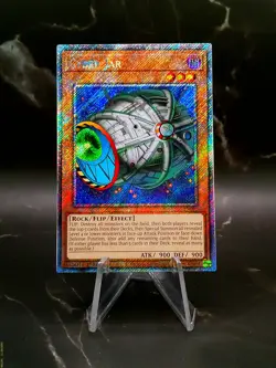 Cyber Jar Platinum Secret Rare 1st Edition RA03-EN095 2024 YuGiOh Card - Image 1