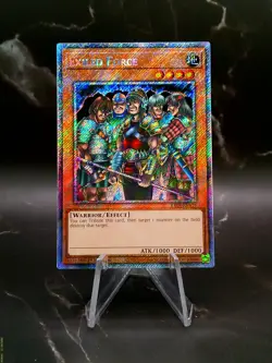 Exiled Force Platinum Secret Rare 1st Edition RA03-EN119 2024 YuGiOh Card - Image 1
