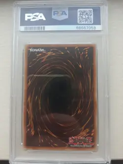 Yu-Gi-Oh! Gyakutenno Megami Anniversary Pack Ultra Rare YAP1-EN005 PSA 8 NM-MT - Image 2