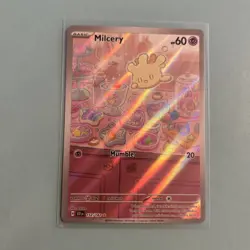 Pokemon TCG Stellar Crown Milcery Illustration Rare Card 152/142 *Pack Fresh* - Image 1