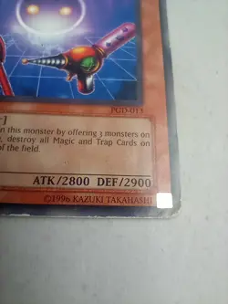 Yugioh Moisture Creature 1st Edition PGD-013 Rare Card 2003 Pharaonic Guardian - Image 3