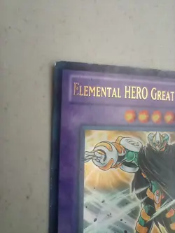 Yugioh Elemental Hero Great Tornado Limited Edition Ultra Rare LC02-EN010 Card - Image 5