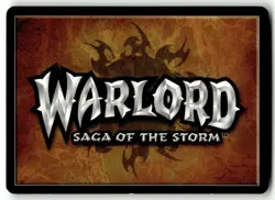 Warlord: Saga of the Storm CCG 1st Edition Card UC #148 Below the Helm - Image 2