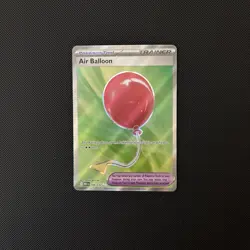 Air Balloon 166/132 Mega Evolution Full Art Trainer Pokemon Card - Image 1
