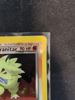 Pokemon Dark Tyranitar Neo Destiny Holo Rare Card 11/105 2000 Vintage WOTC - Image 3