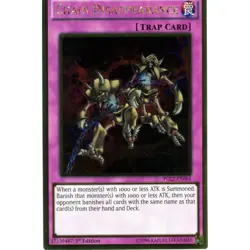 PGL2-EN064 Trap Card Chain Disappearance Gold Rare 1st Edition NM YuGiOh TCG - Image 1