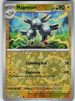 Pokemon Magneton 064/198 SV01: Scarlet & Violet Base Set NM Reverse Holo card - Image 1
