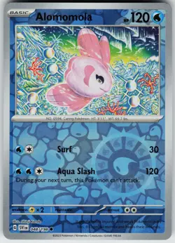 Pokemon Alomomola 048/198 SV01: Scarlet & Violet Base Set NM Reverse Holo card - Image 1