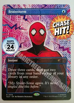 Brainstorm - Spider-Man Secret Lair 💥CHASE HIT💥#7019 - MTG - Image 1