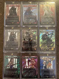 Final Fantasy MTG Magic the Gathering Surge Foil Lot Of 9 - Image 1