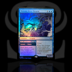 Marang River Regent •Foil• Creature/Instant - Omen • Tarkir Dragonstorm, MTG TDM - Image 1