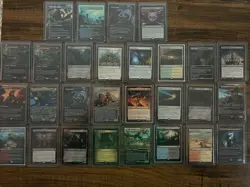 Lot Of Rare Magic The Gathering MTG LOTR Jurassic Park World And More - Image 1