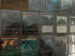 Lot Of Rare Magic The Gathering MTG LOTR Jurassic Park World And More - Image 3
