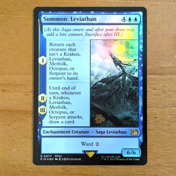 Summon: Leviathan - Pre-release Foil Stamped Promo - Final Fantasy MTG - Image 1