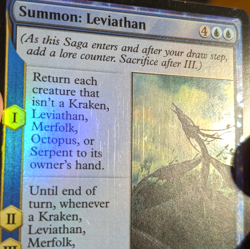 Summon: Leviathan - Pre-release Foil Stamped Promo - Final Fantasy MTG - Image 3