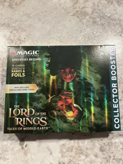 NEW Lord of the Rings Collector Booster Omega Box | Magic the Gathering | MTG - Image 1