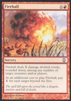 Fireball - Medium Play MTG Darksteel - Image 1