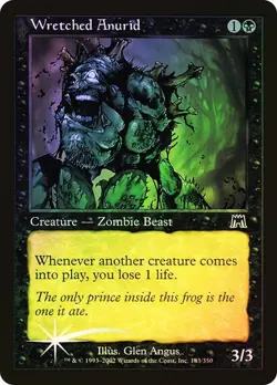 Onslaught MTG FOIL Wretched Anurid Magic - Image 1
