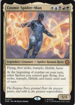 MTG Cosmic Spider-Man (127) | NM | Spider-Man (SPM) - Image 1
