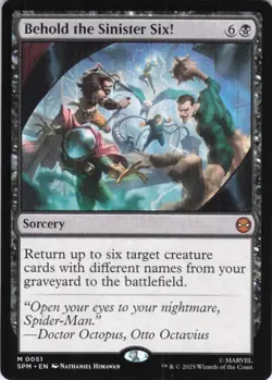MTG Behold the Sinister Six! (51) | NM | Spider-Man (SPM) - Image 1