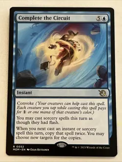 Complete the Circuit (R) MTG March Of The Machines MOM - Image 1