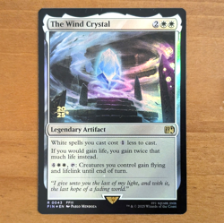 The Wind Crystal - Pre-release Foil Stamped Promo - Final Fantasy MTG - Image 1