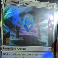 The Wind Crystal - Pre-release Foil Stamped Promo - Final Fantasy MTG - Image 2