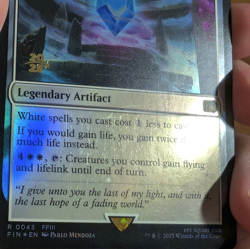 The Wind Crystal - Pre-release Foil Stamped Promo - Final Fantasy MTG - Image 3