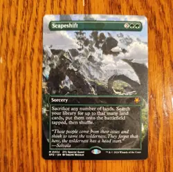 Scapeshift (Borderless) - Near Mint MTG Special Guests SPG - Image 1