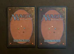Magic: The Gathering Fire Elemental 4th Edition 1995 MTG x2 - Image 2