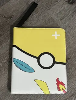 Pokemon Trading Card Binder Holds 400 Cards Fit for Yugioh trading cards NEW - Image 1