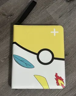 Pokemon Trading Card Binder Holds 400 Cards Fit for Yugioh trading cards NEW - Image 4