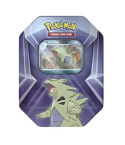 Pokemon TCG: Tyranitar Triple Whammy Collectors Tin - Factory Sealed - Image 1