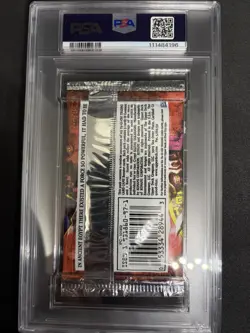 Yugioh Pharaoh's Servant PSV 2002 Sealed Retail Booster Pack PSA 9 Mint - Image 2