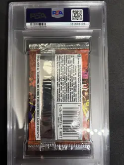 Yugioh Pharaoh's Servant PSV 2002 Sealed Retail Booster Pack PSA 9 Mint - Image 4