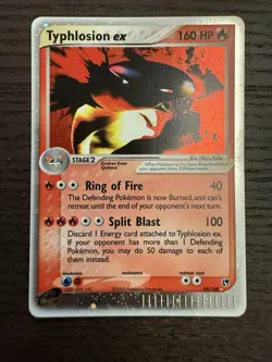 Pokemon TCG Typhlosion EX Sandstorm Holo Ultra Rare Card 99/100 LP/NM - Image 3