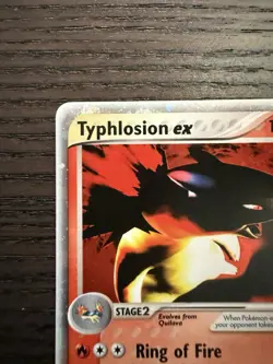 Pokemon TCG Typhlosion EX Sandstorm Holo Ultra Rare Card 99/100 LP/NM - Image 4