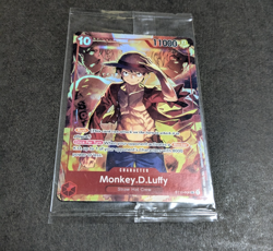 One Piece Card Game Monkey D. Luffy OP03-123 SEC Alternate Art Japanese NEW - Image 1