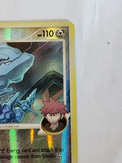 Steelix GL 51/111 Reverse Holo Pokemon Card - Rising Rivals - LP Condition - Image 3