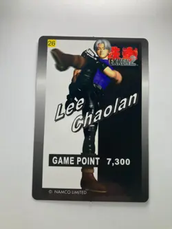 Lee Chanolan No.26 Namco Limited Japanese Tekken 2 Card game - Image 2
