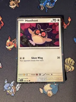 Pokemon Cards Hoothoot 126/162 Cosmos Holo Promo - (NM) #4 - Image 1