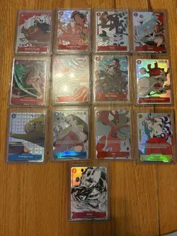 One Piece Gift Collection 2023 Full Complete Set of 13 Promo Cards English - Image 1