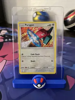 Pokemon TCG Card McDonald's Promo 2018 Holo Bleed Porygon 12/12 - Image 1