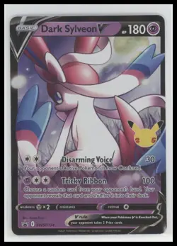 Dark Sylveon V SWSH134 Black Star Promo Full Art Rare Holo Pokemon Card PTCG NM - Image 1