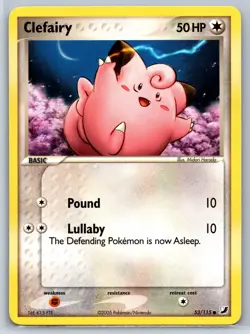 Clefairy - EX Unseen Forces 53/115 Vintage Pokemon Card NM - Image 1